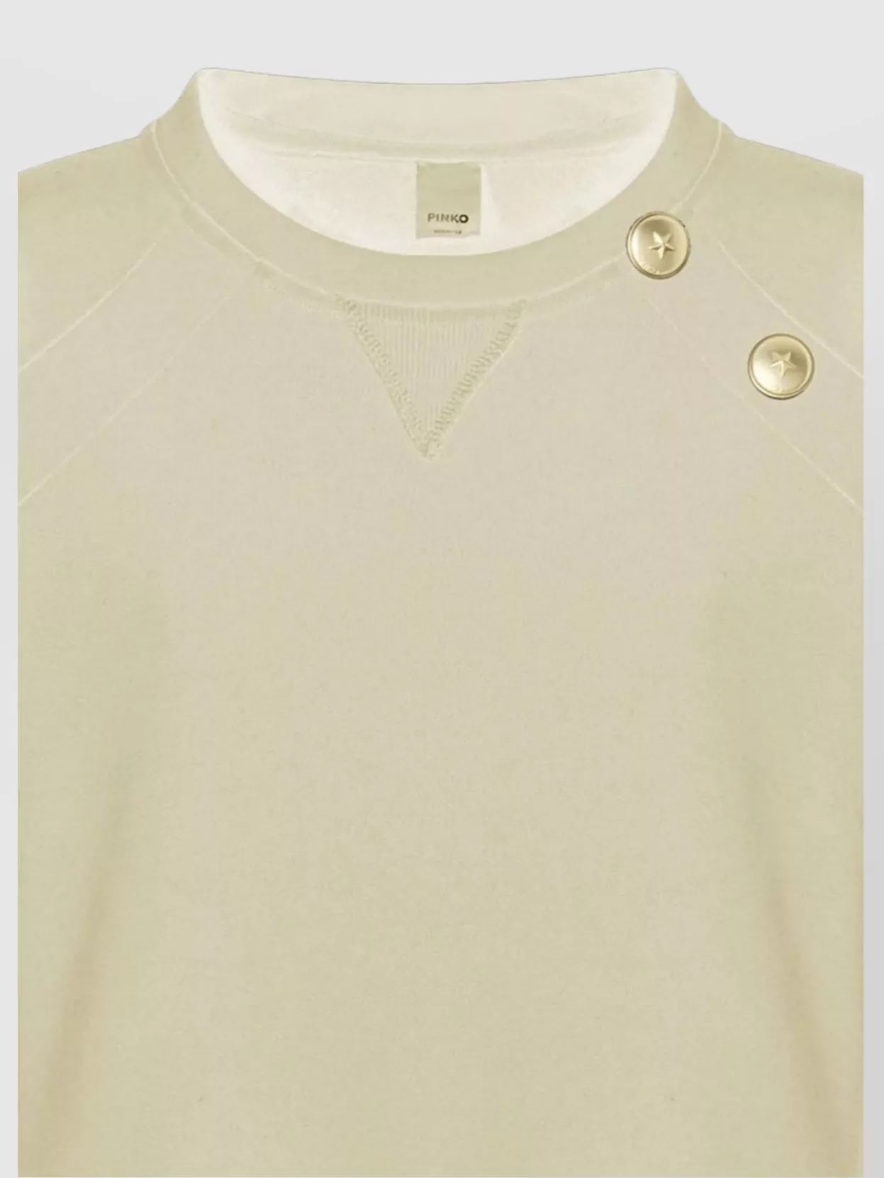 Pinko Raglan Sleeve Knitwear Button Detail