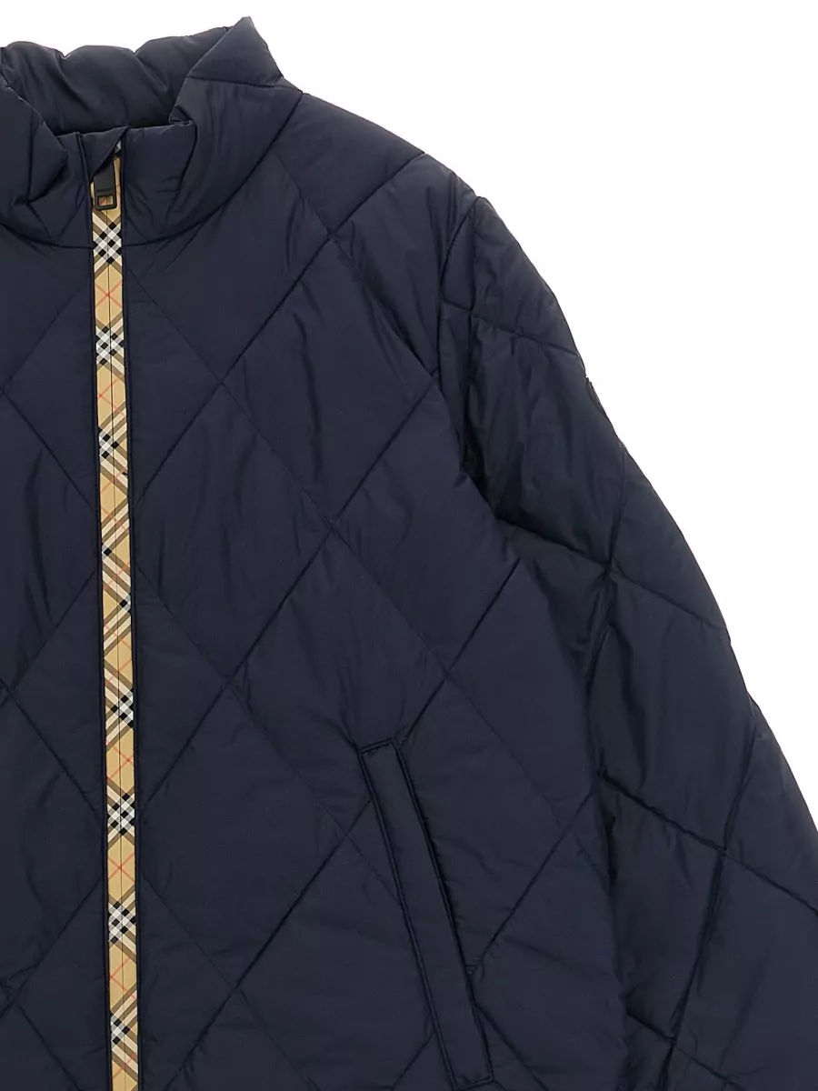 Burberry Quilted Nylon Parka Coat