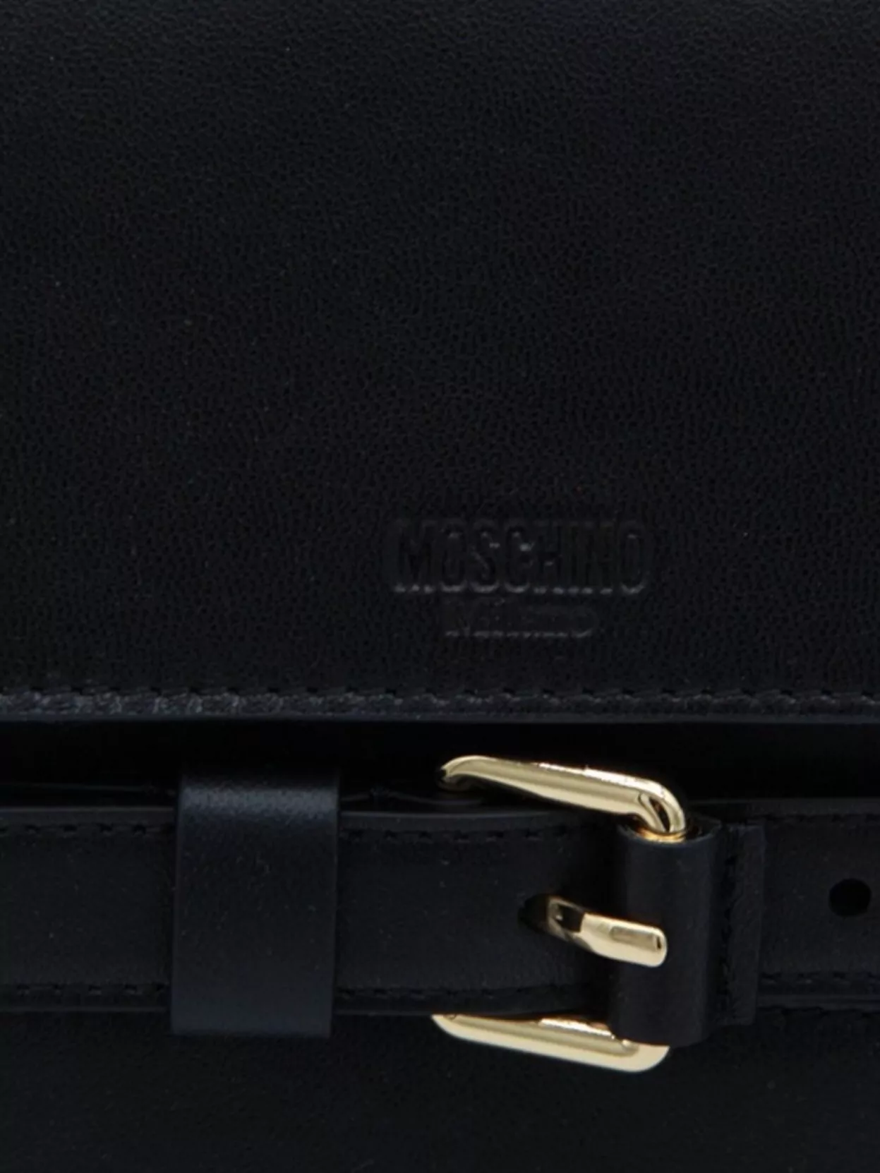 Moschino Strap Detail Top Handle