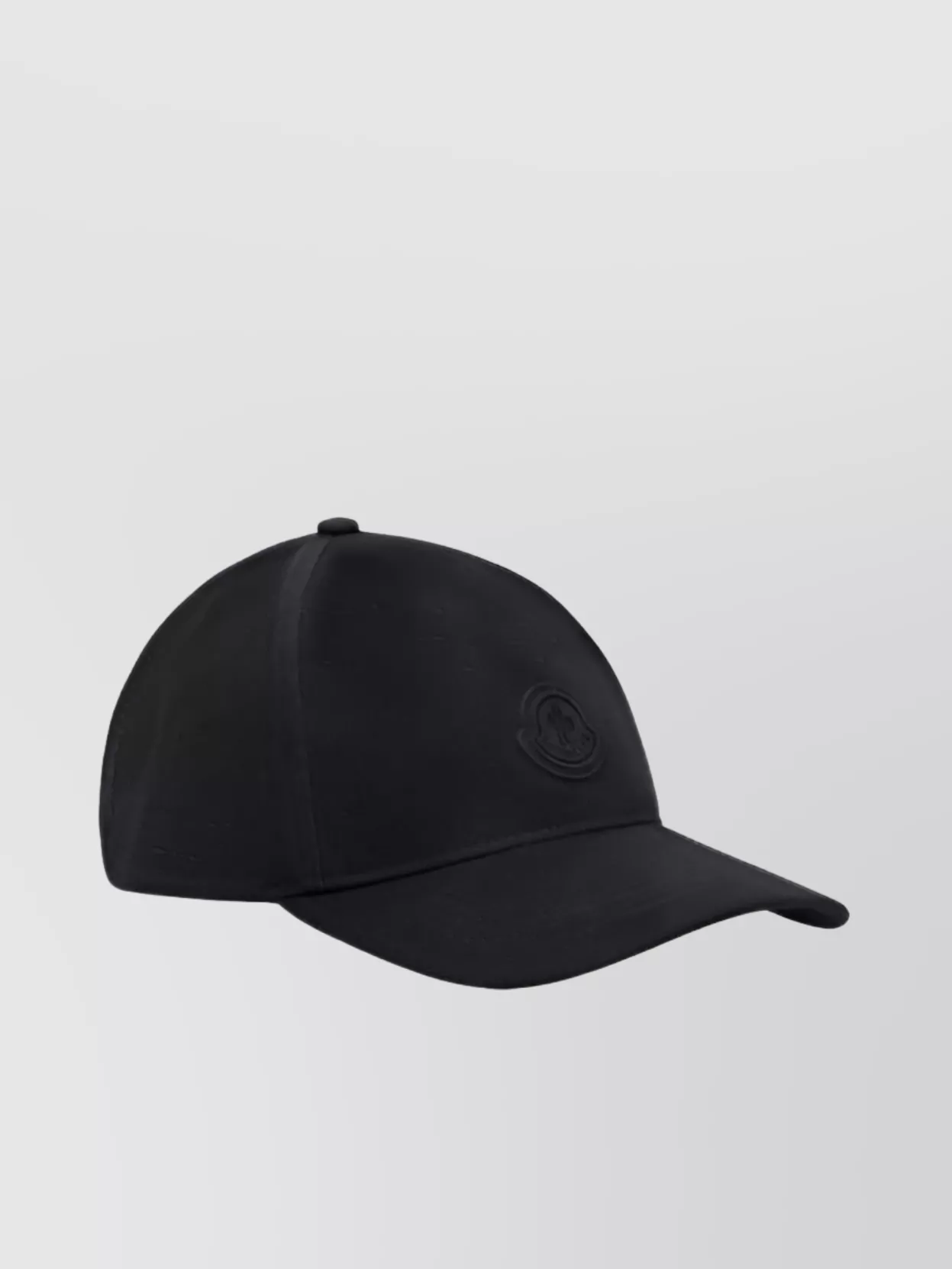 Moncler Logoed Curved Brim Cotton Baseball Cap