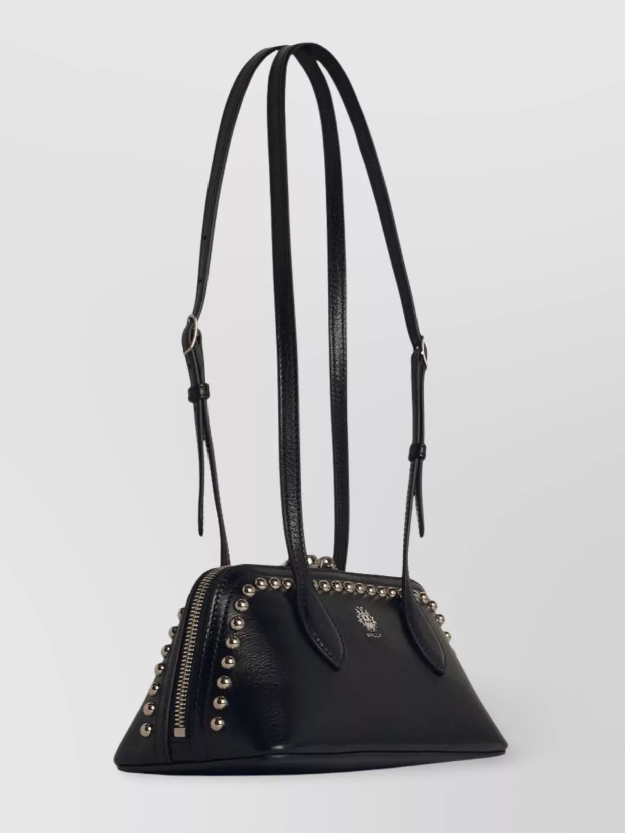 Shop Bally 'praline' Leather Shoulder Bag