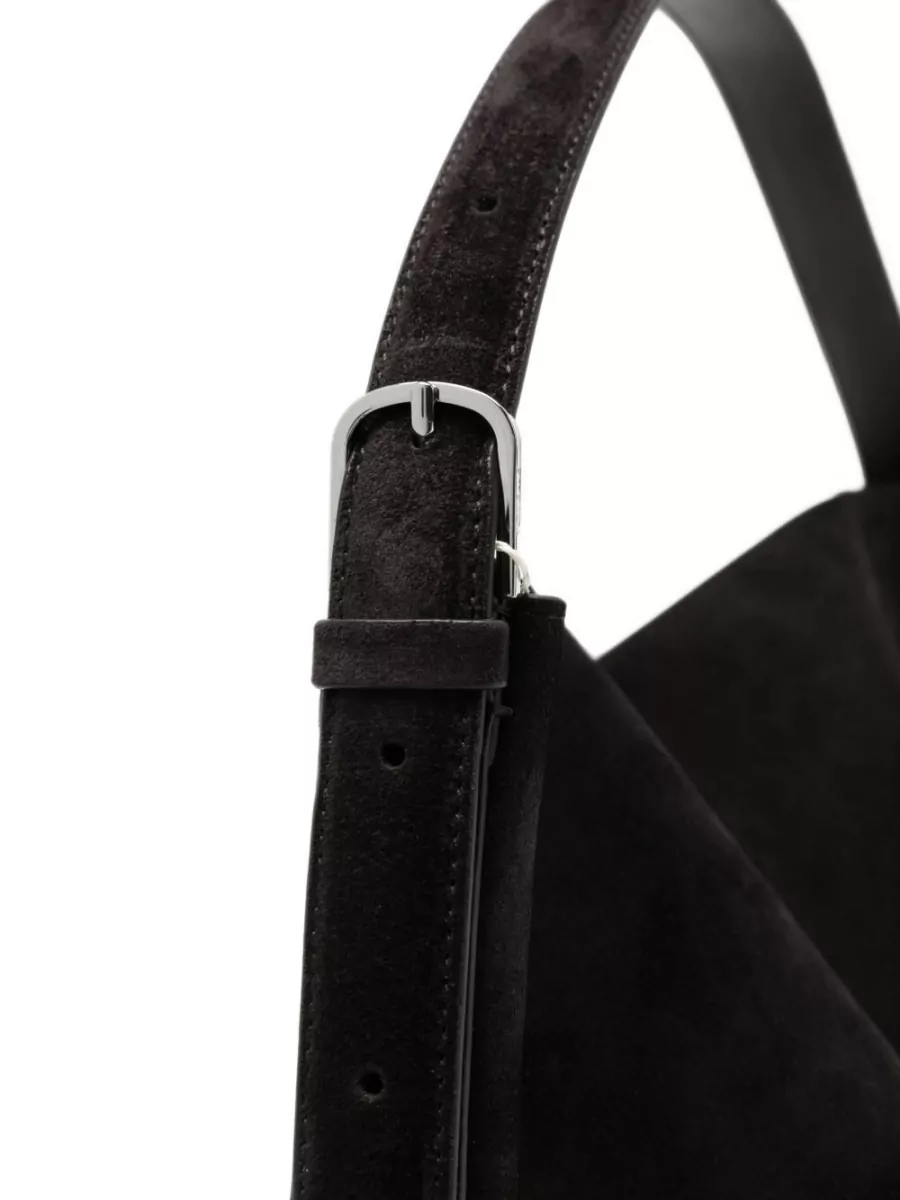 Totême Suede Leather Shoulder Bag