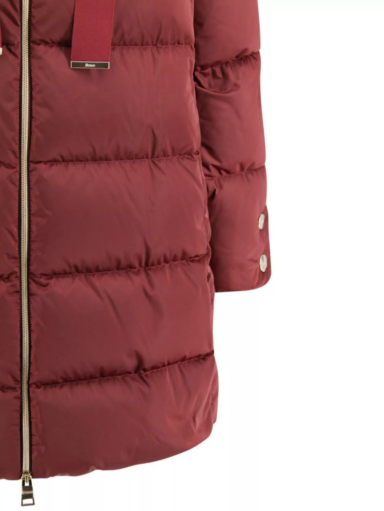 Herno A-Line Down Jacket Fixed Hood