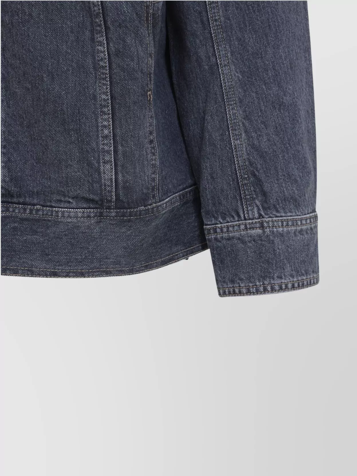 Rick Owens Drkshdw Oversize Cotton Denim Worker Jacket