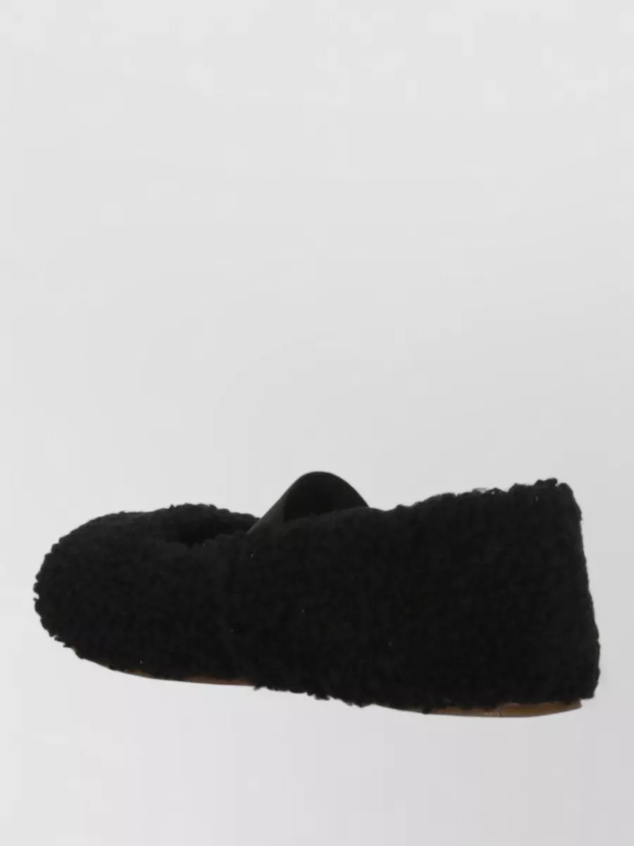 Moon Boot Shearling Slippers