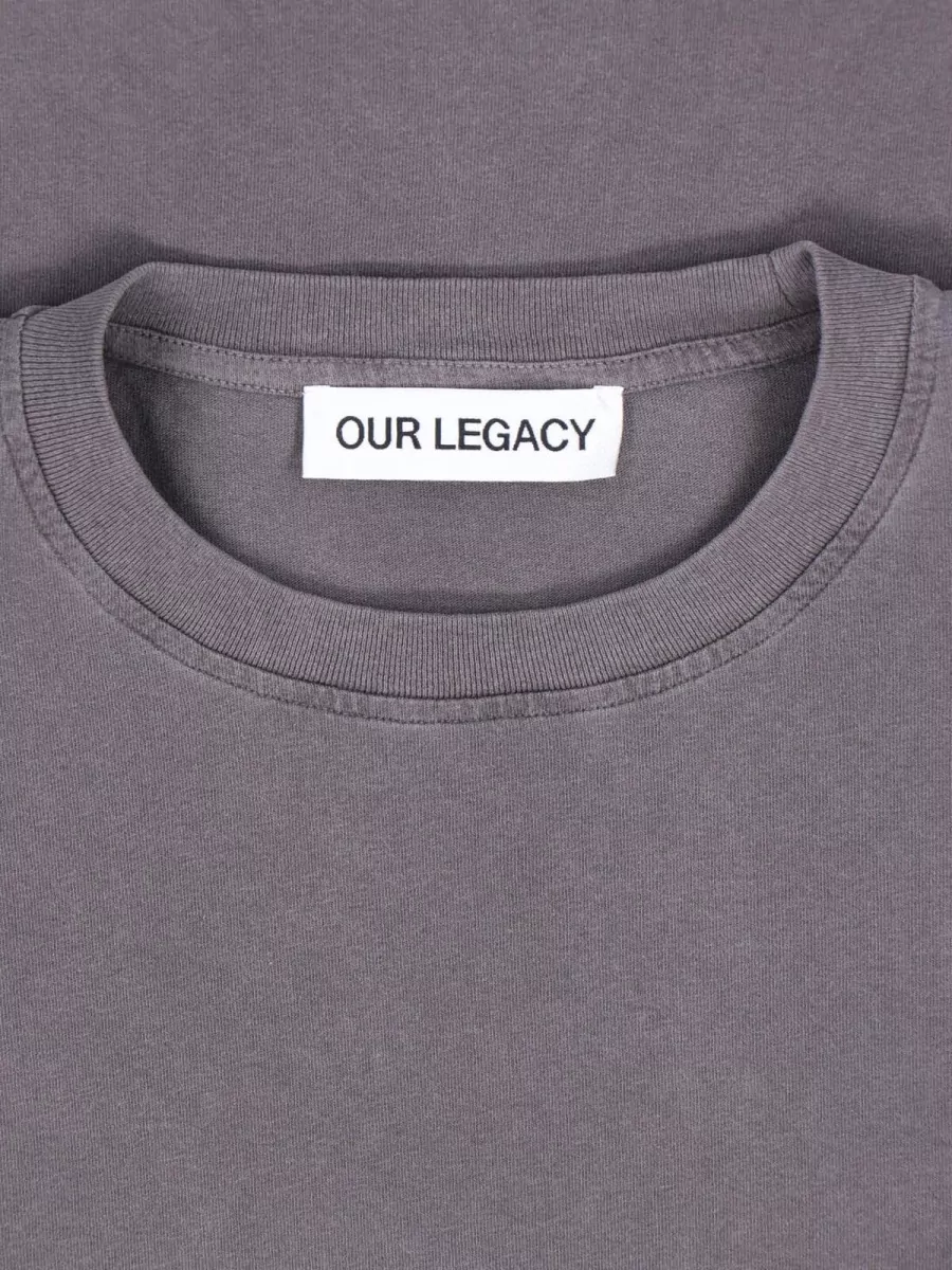 Our Legacy Short Sleeve Plain Crew Neck Top