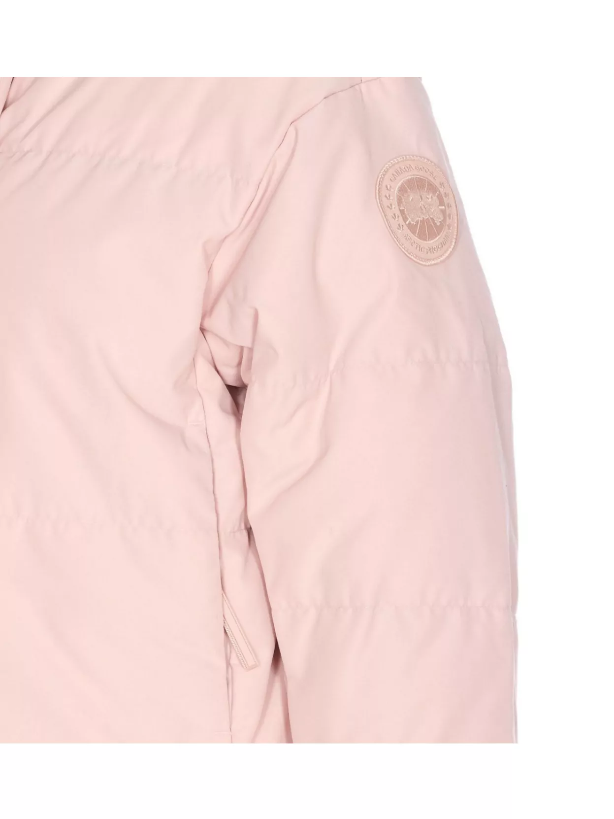 Canada Goose Long-sleeved Stand-collar Down Jacket In Pink