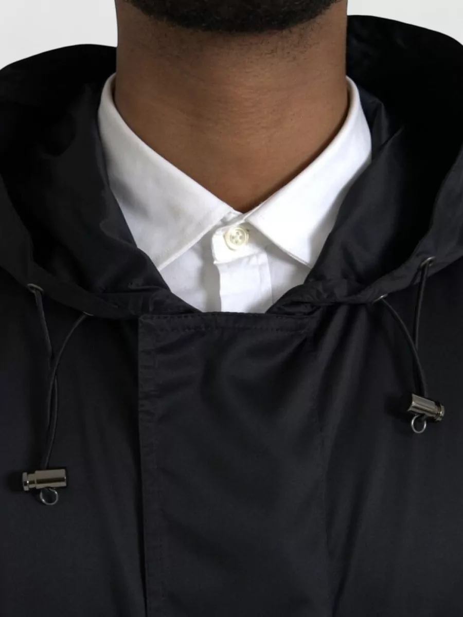 Dolce&Gabbana Hooded Long Raincoat