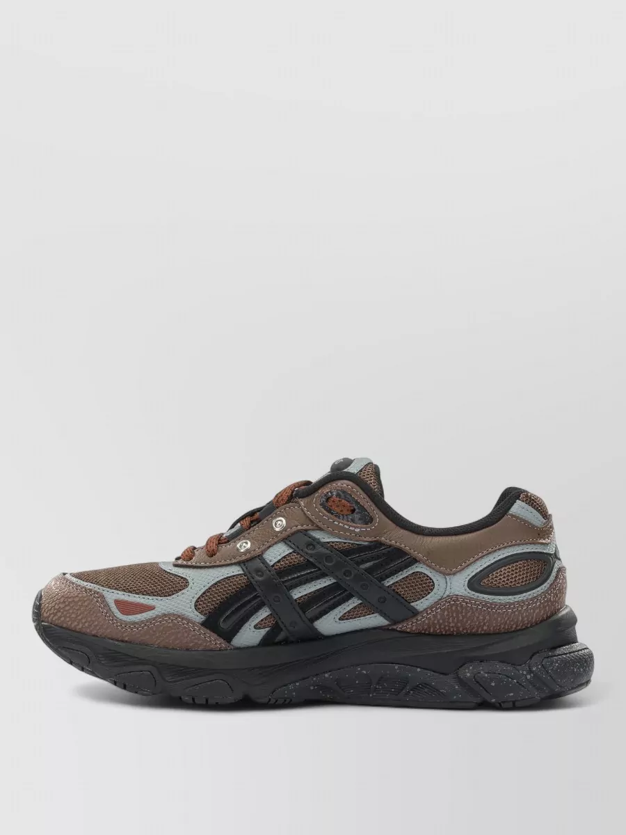 Asics Sneakers Slip On Mesh Panels Rubber Sole