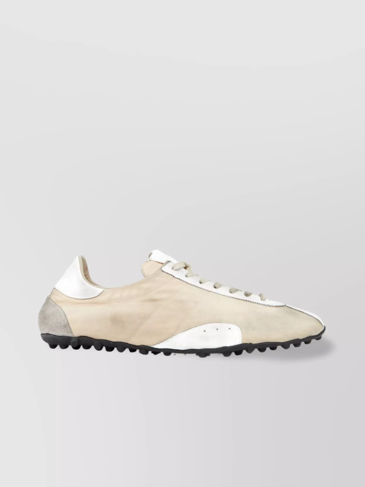 スニーカー Maison Margiela SPRINTERS LOW TOP (S58WS0264P8190 HA775) Maison Margiela - Sprinters Low Top Sneakers in Yellow Pale