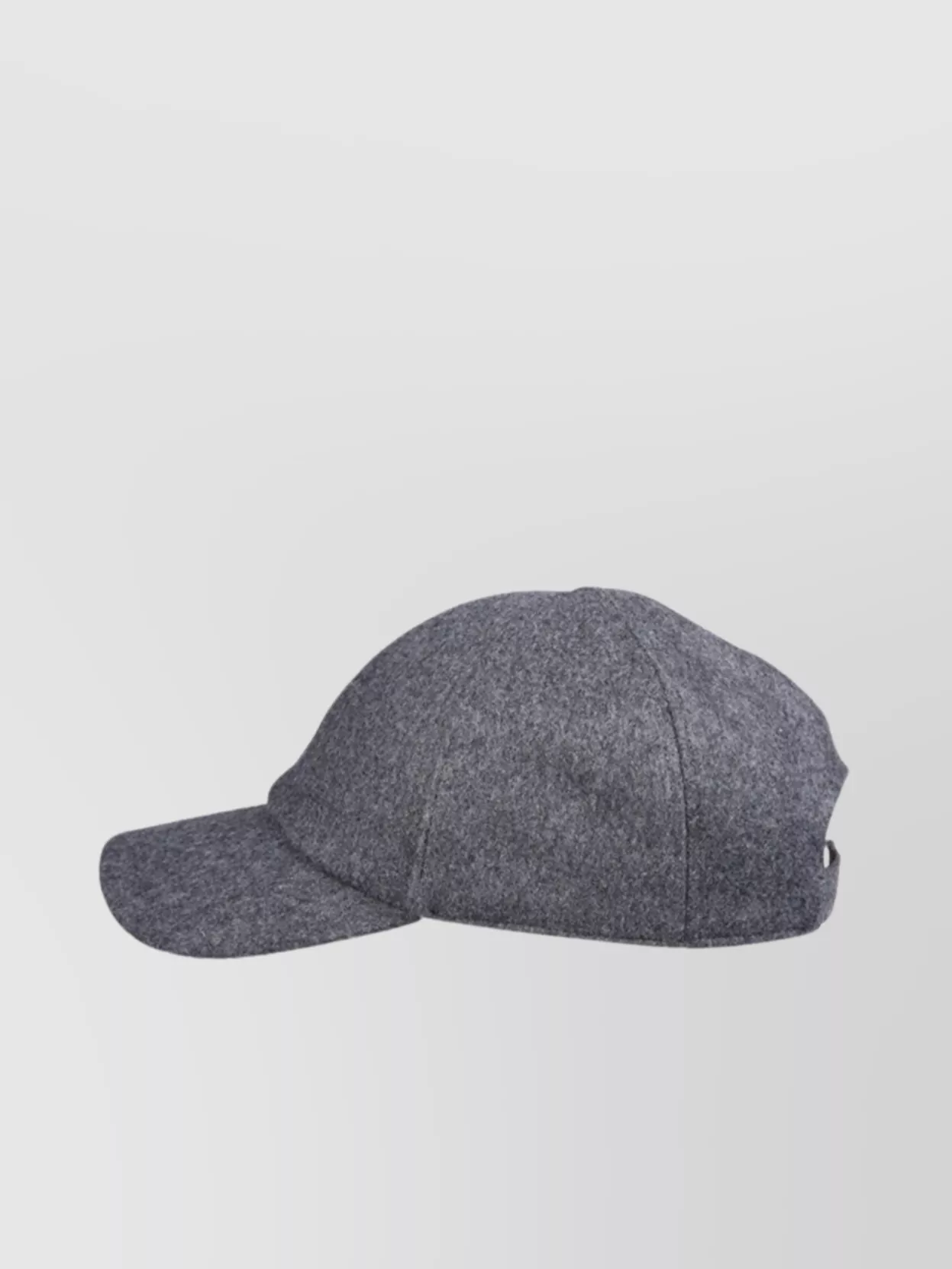 Roger Vivier Mini Flower Pearl Strass Wool Blend Cap In Gray