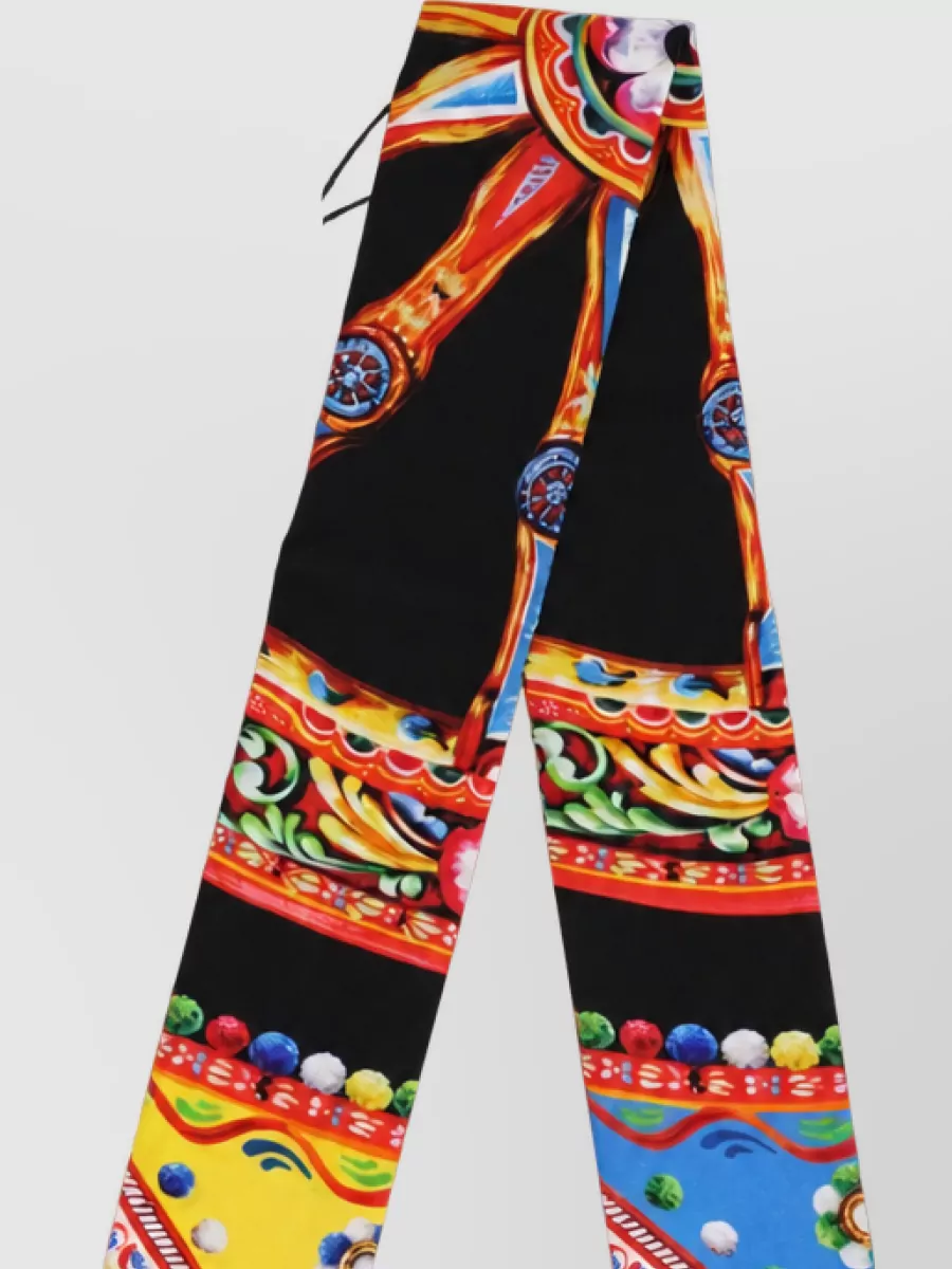Dolce&Gabbana Silk Bandeau Scarf