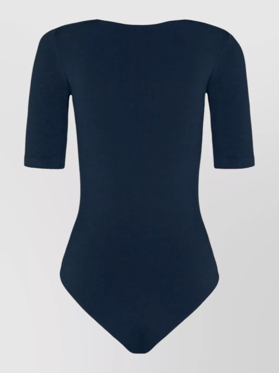 Wolford Bahamas Short Sleeve Seamless Bodysuit