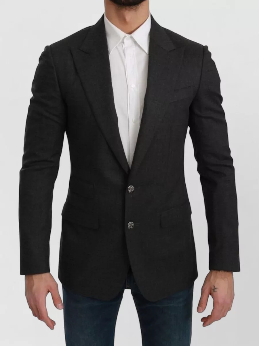Dolce&Gabbana cashmere slim-fit blazer