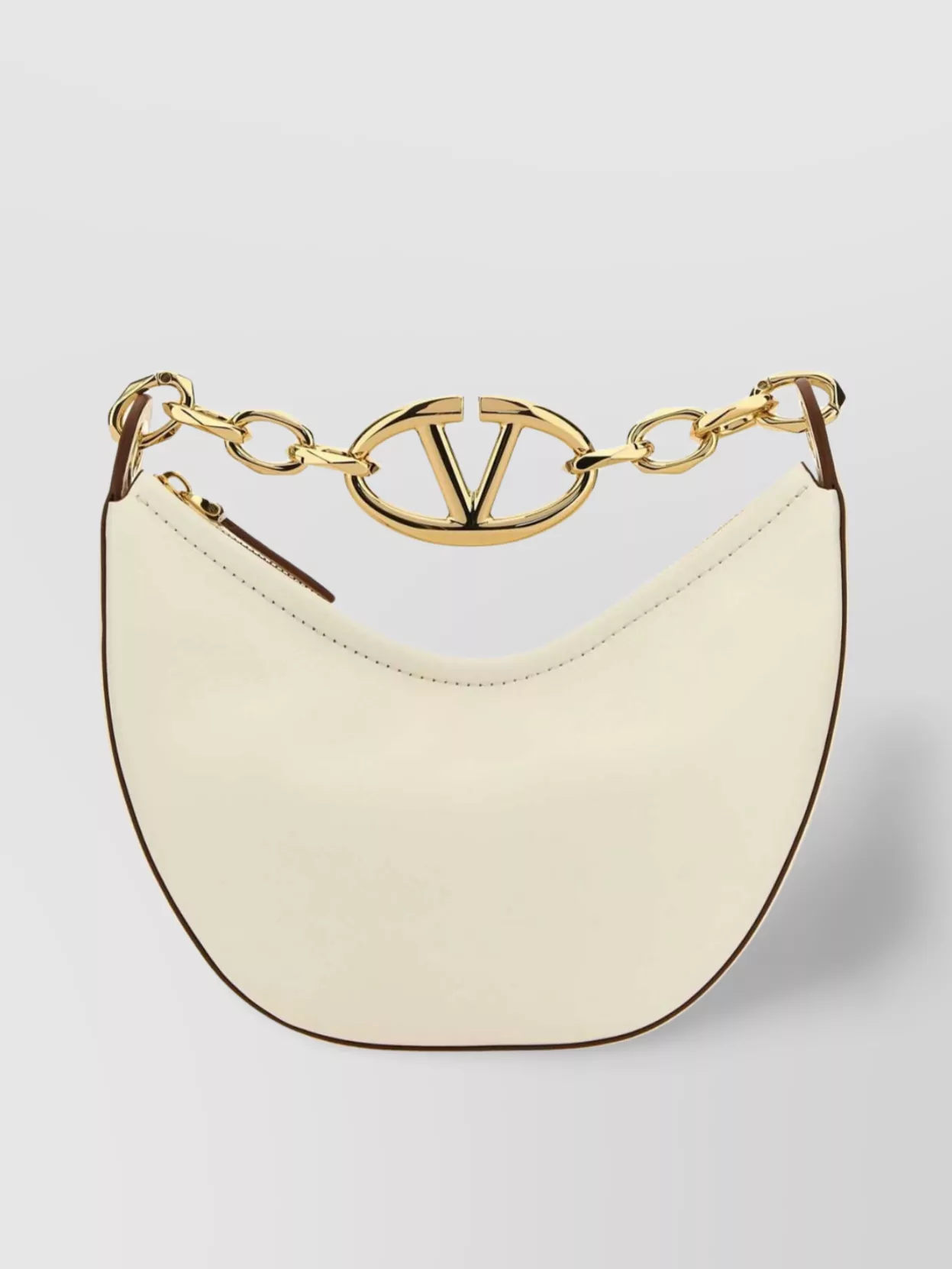 VALENTINO GARAVANI MINI HOBO VLOGO MOON SHOULDER BAG
