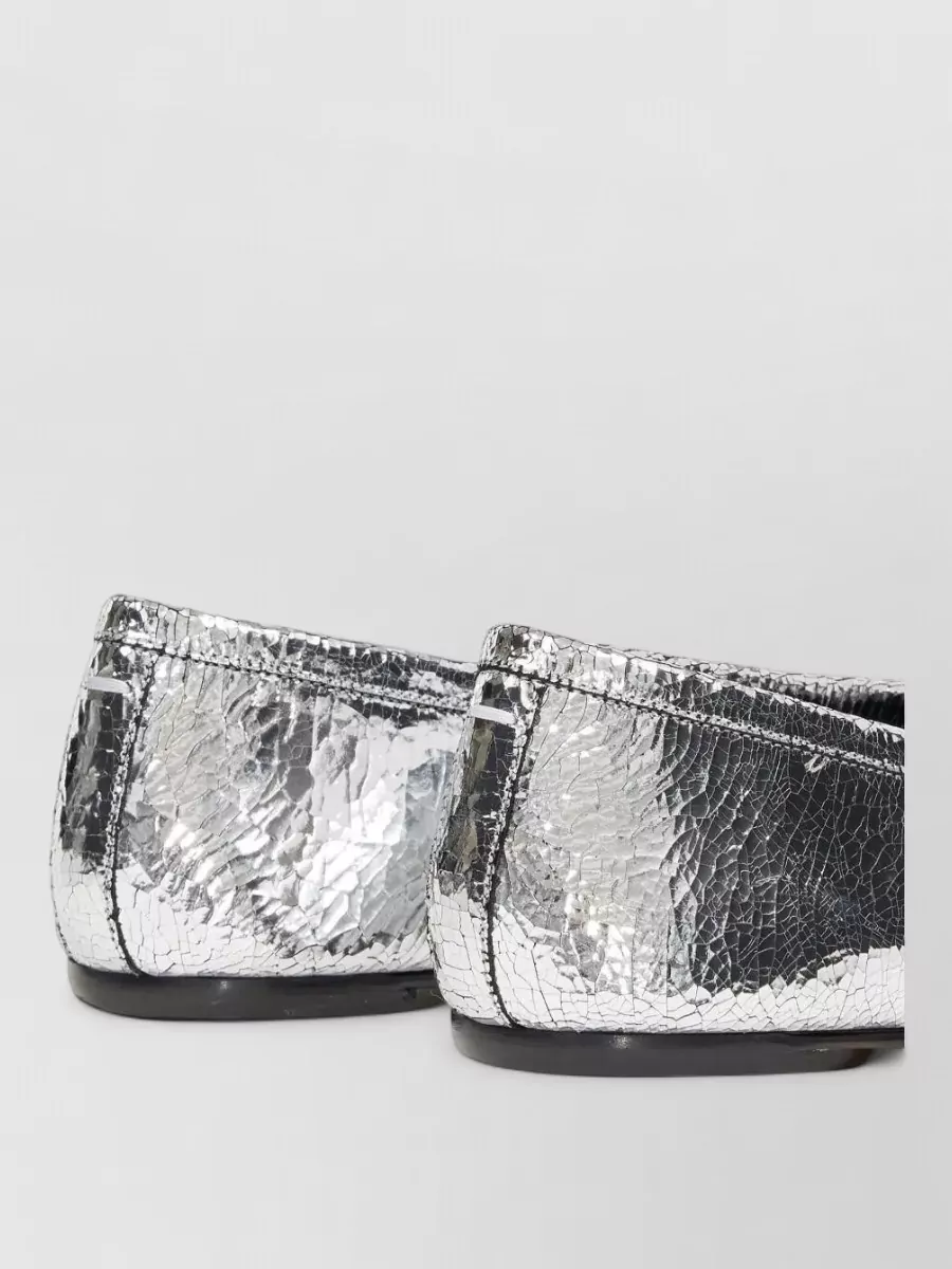 Maison Margiela Leather Tabi Ballerina Loafers
