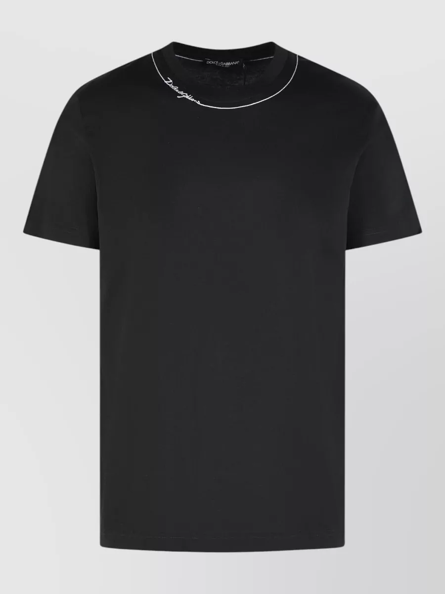 Dolce&Gabbana cotton short-sleeve t-shirt