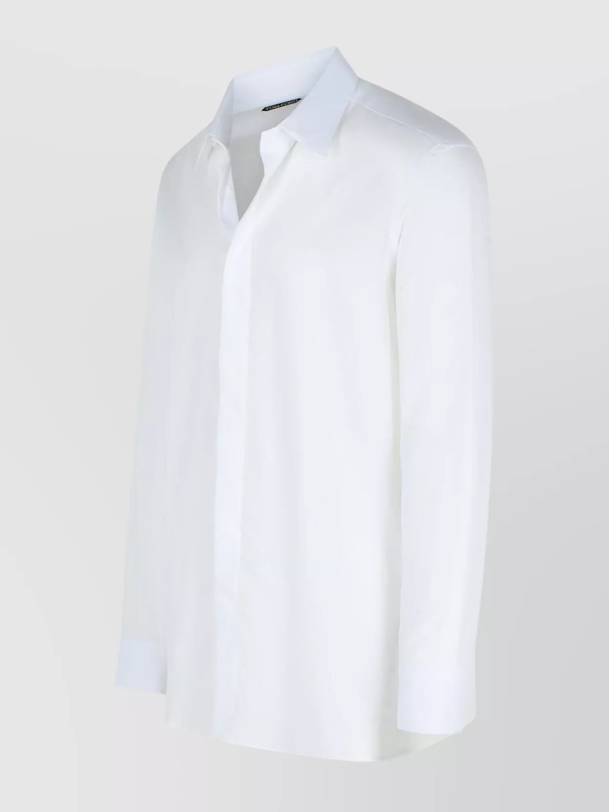 Tom Ford Tailored Long Sleeve Cotton Shirt