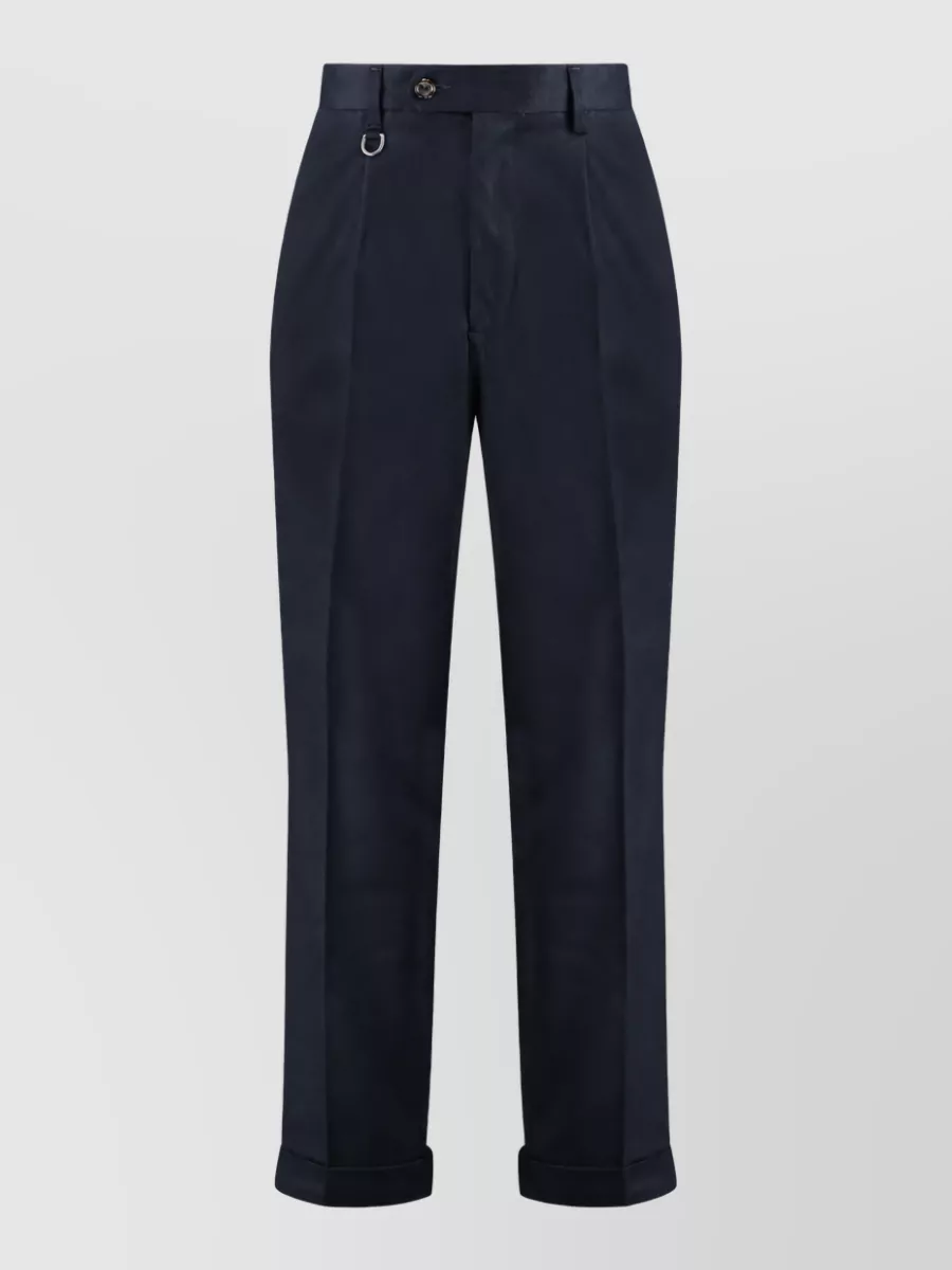Paolo Pecora cotton blend tailored trousers
