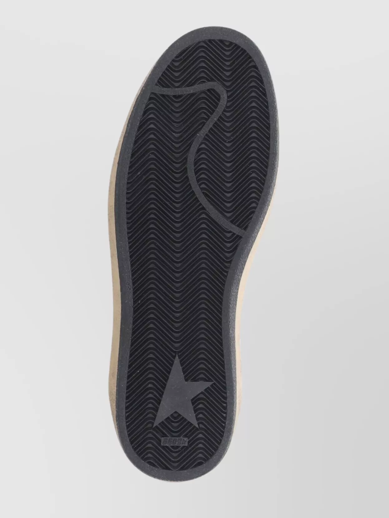 Golden Goose Leather Sneakers With Laminated Star And Heel Detail In Multi