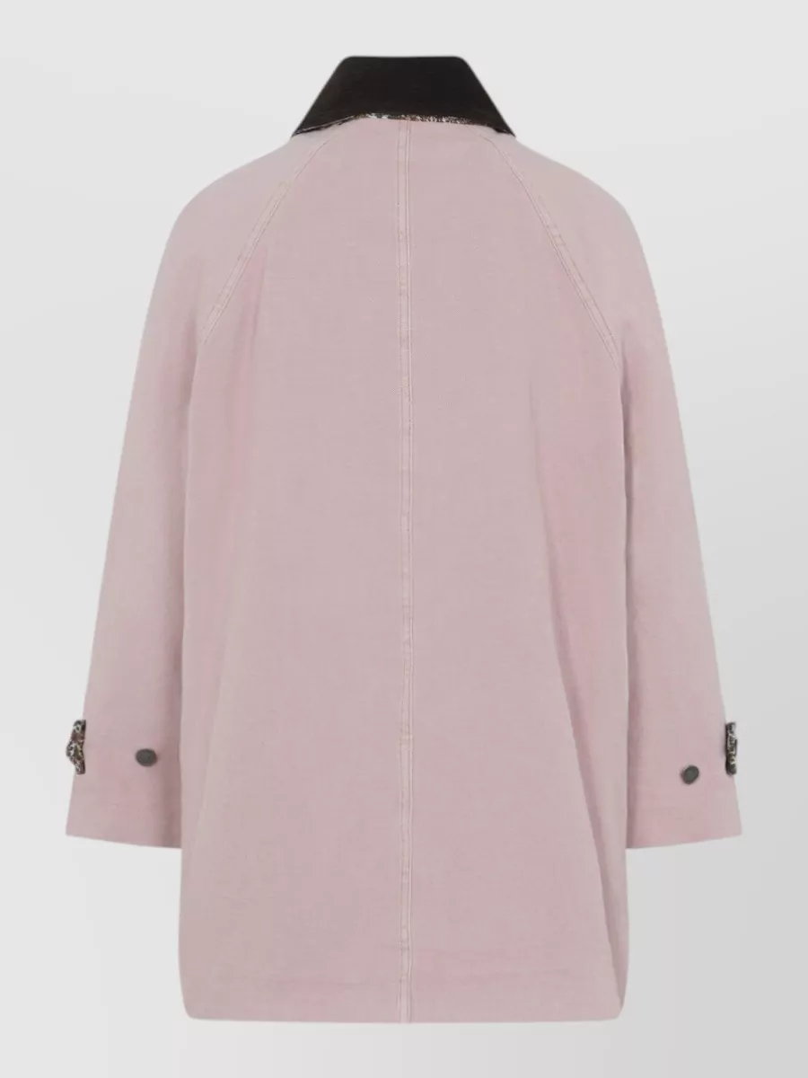 Valentino Denim Fitted Jacket