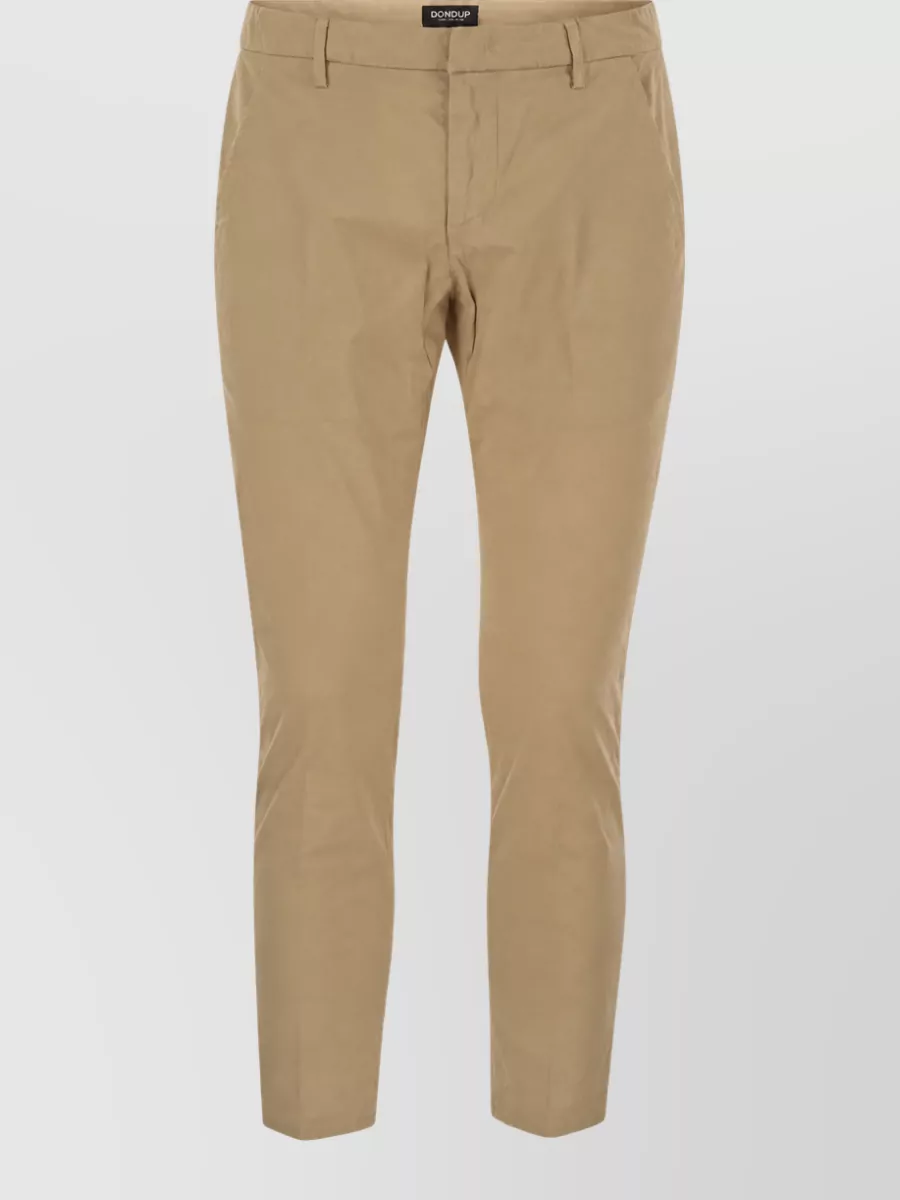 Dondup slim-fit cotton trousers