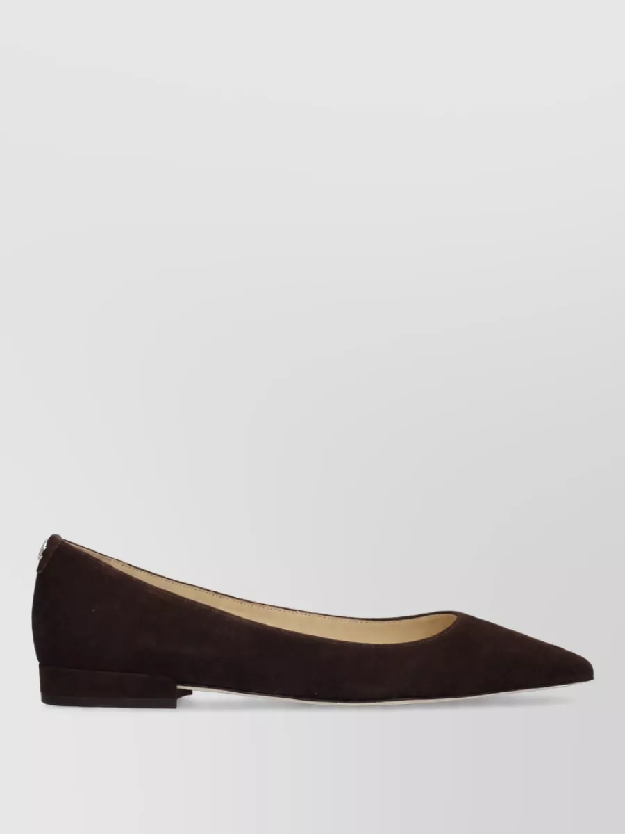 Jimmy Choo Suede Ballet Flats