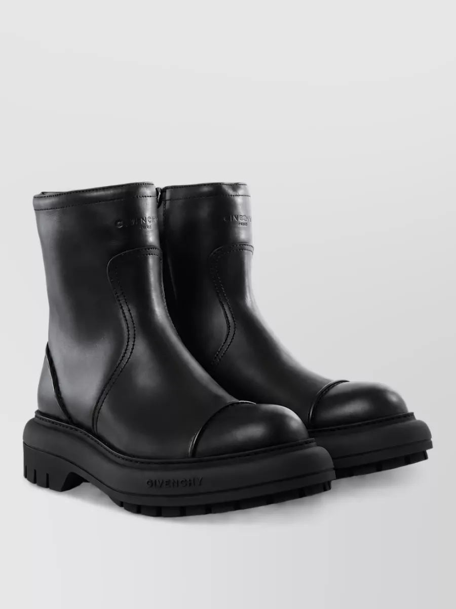 Givenchy leather biker ankle boots