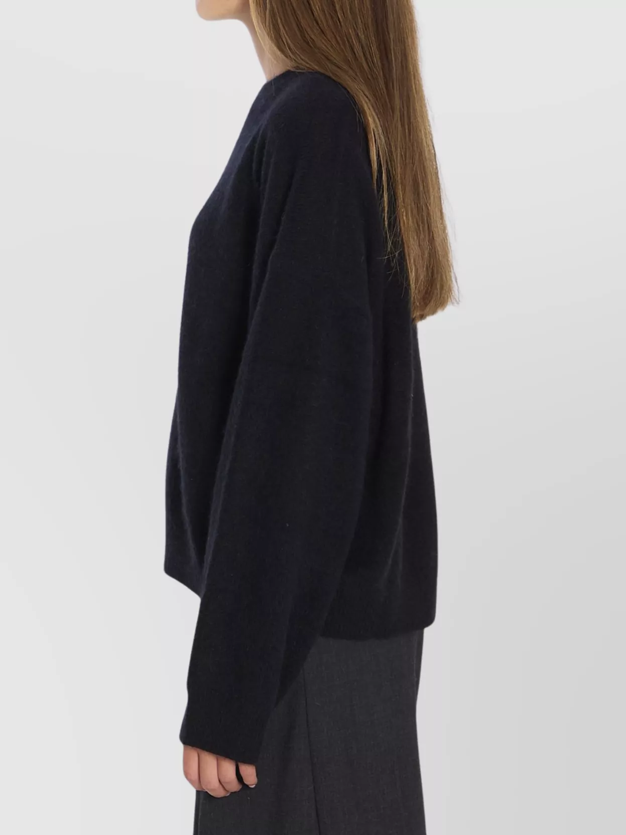 Loulou Studio Crew Neck Yak Knit Sweater
