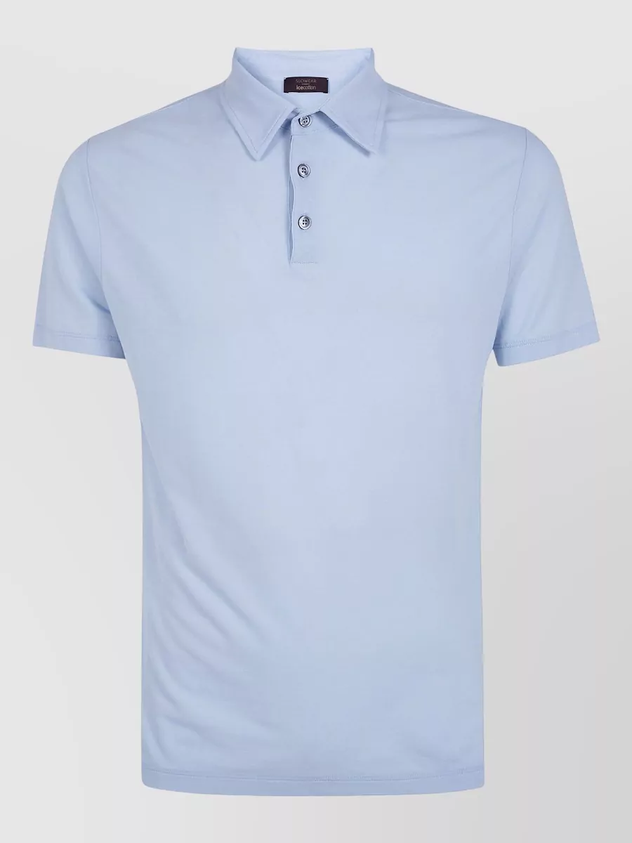 Zanone cotton short-sleeve polo shirt