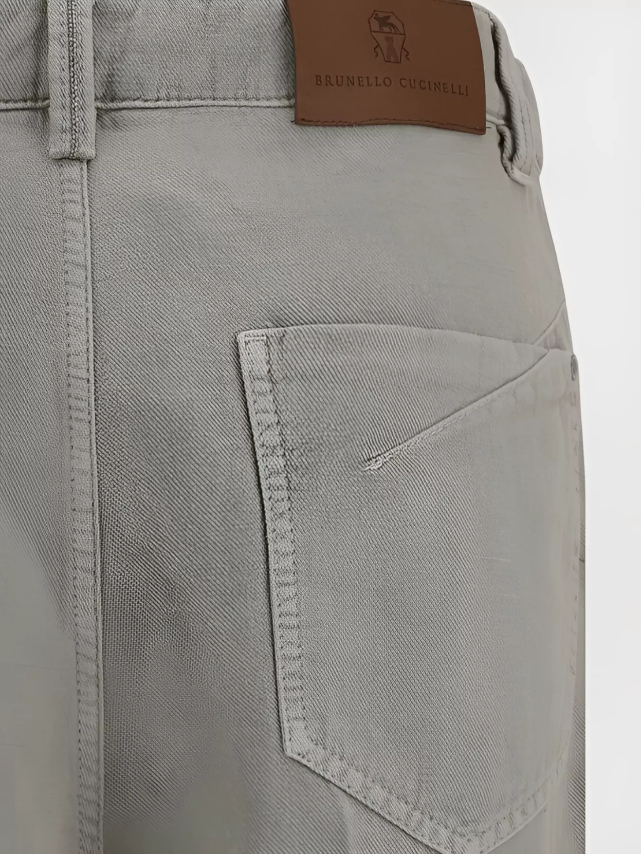 Brunello Cucinelli Jeweled Belt Loop Wide-leg Jeans