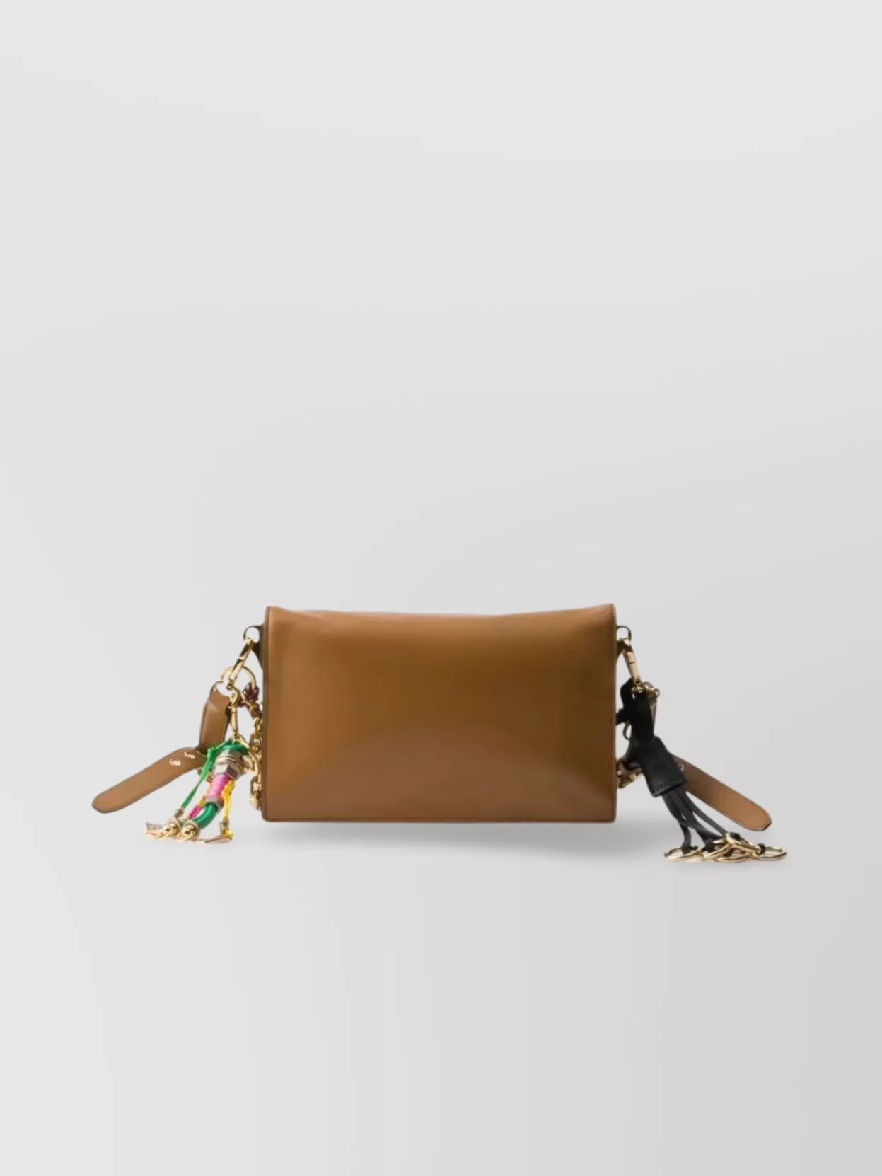 Prada Soft sound small leather shoulder bag charms | The
