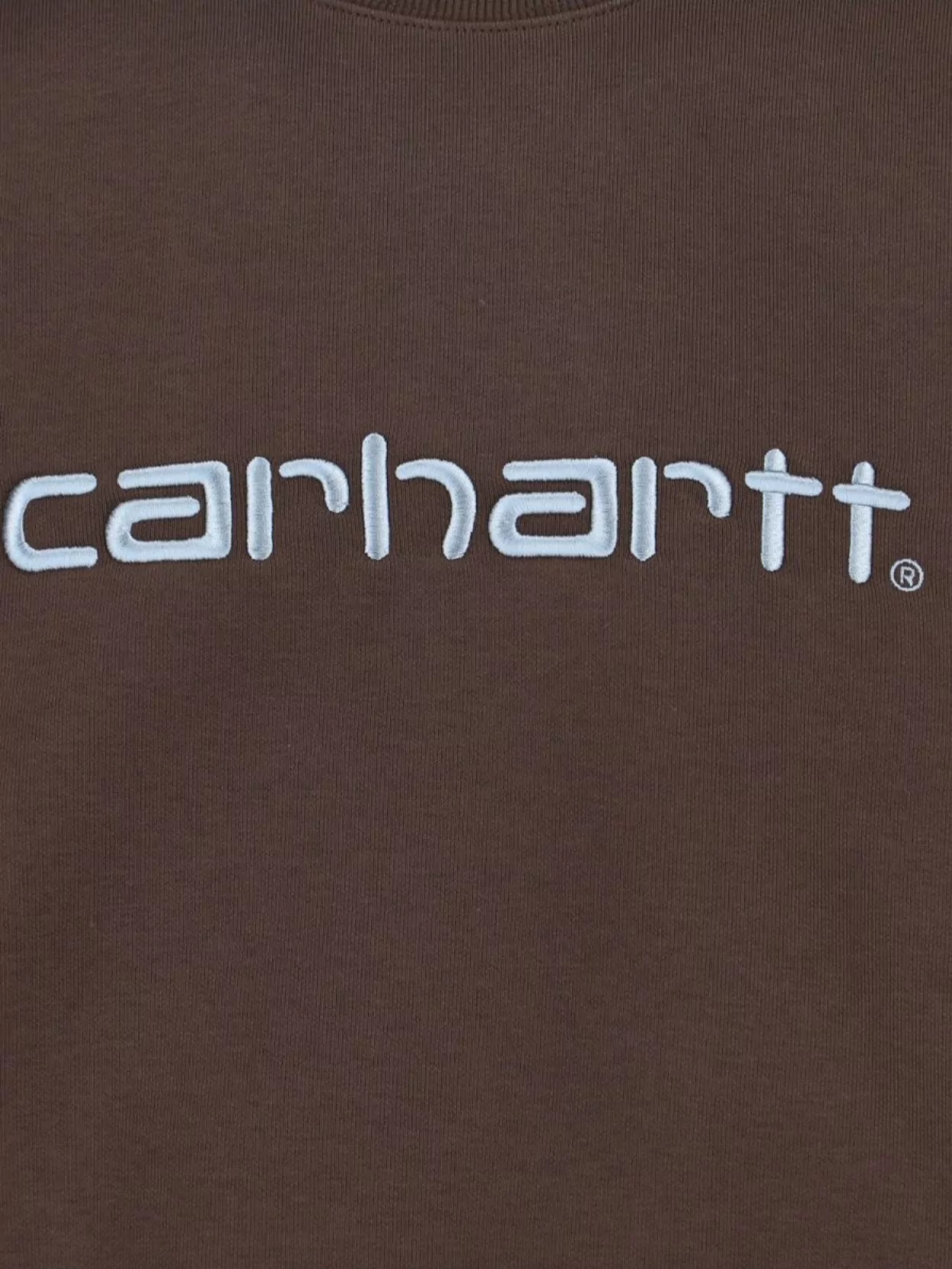 Carhartt Wip Crew Neck Long Sleeve Ribbed Sweatshirt