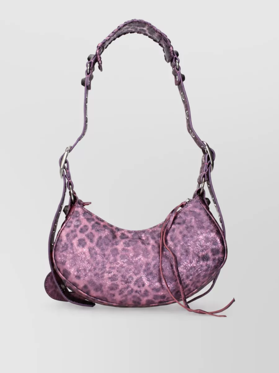 Balenciaga Le Cagole Leather Mini Shoulder Bag