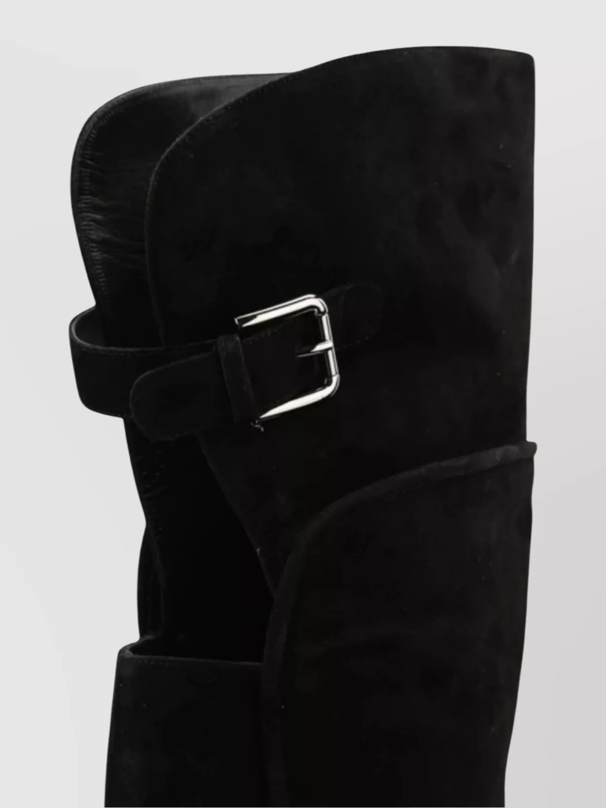 Dolce & Gabbana Over-the-knee Boots Featuring Buckle Detail In Black
