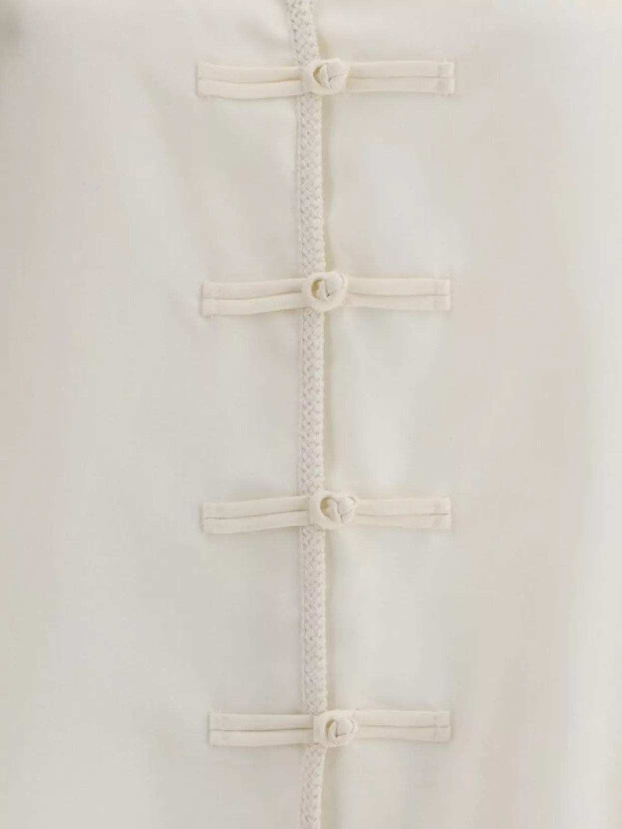 Courrèges Polo With Front Twist Detail