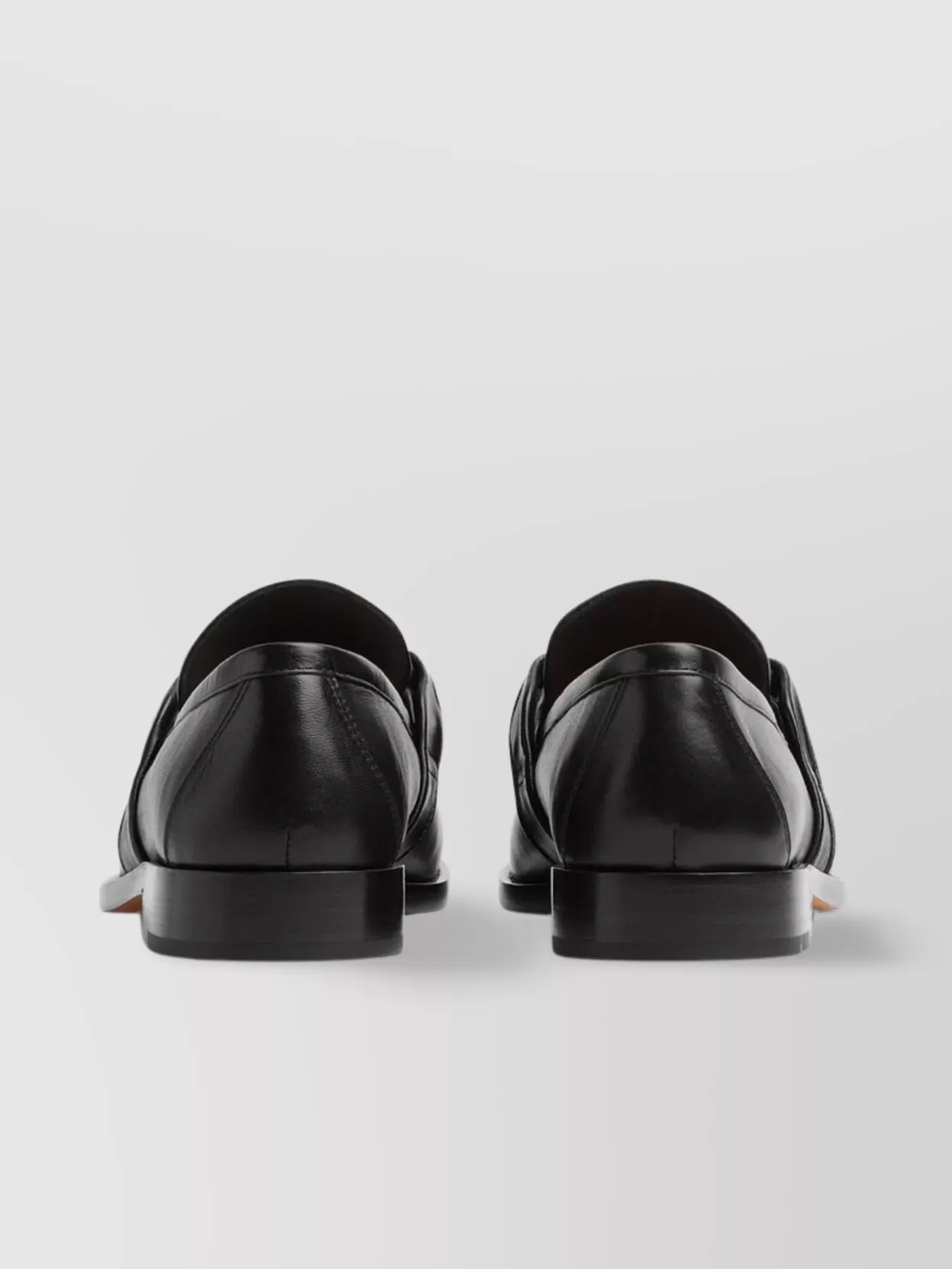 Bottega Veneta Leather Knot Detail Loafers