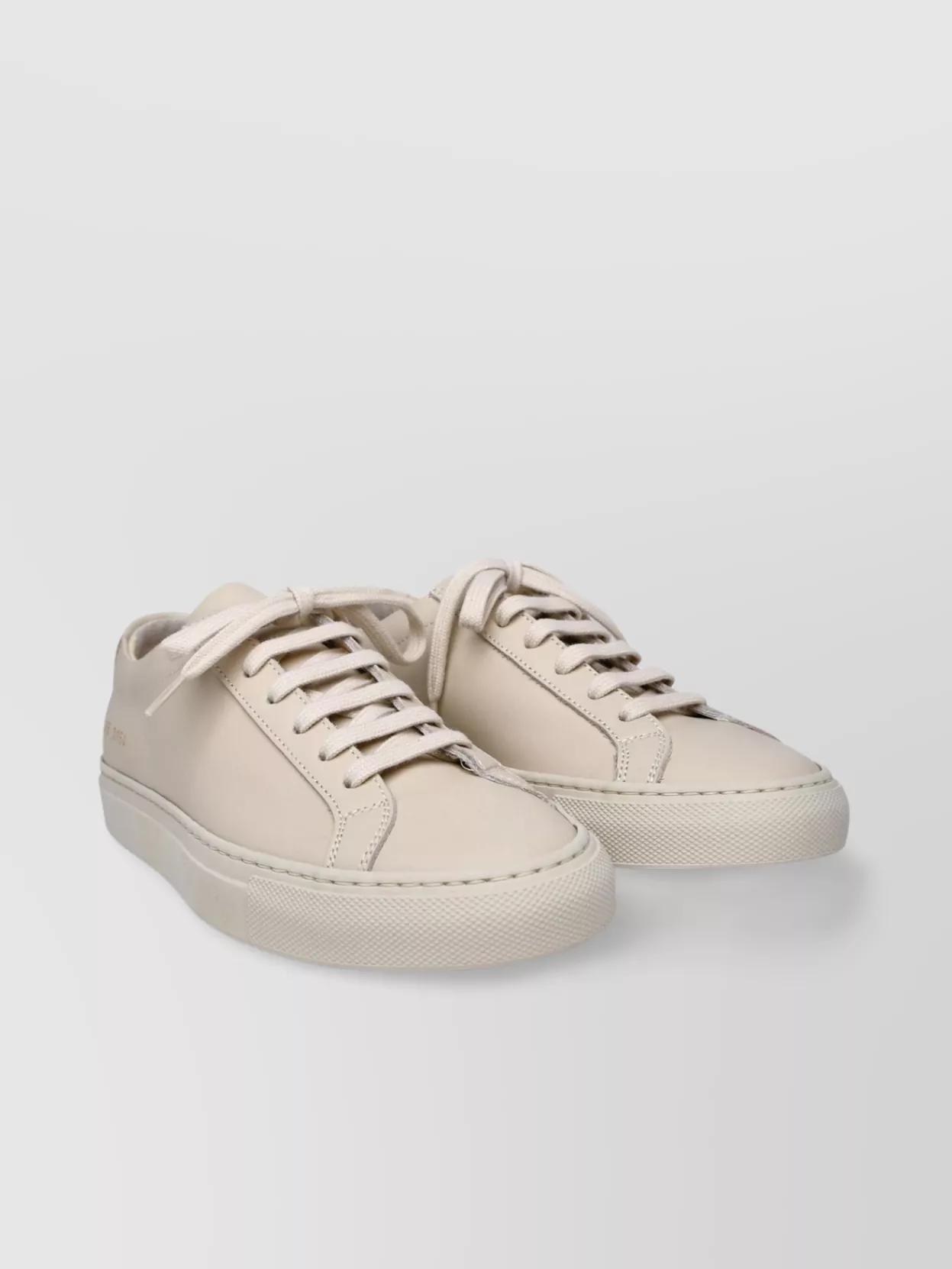 Common Projects Sneakers Leather Flat Sole In Neutral