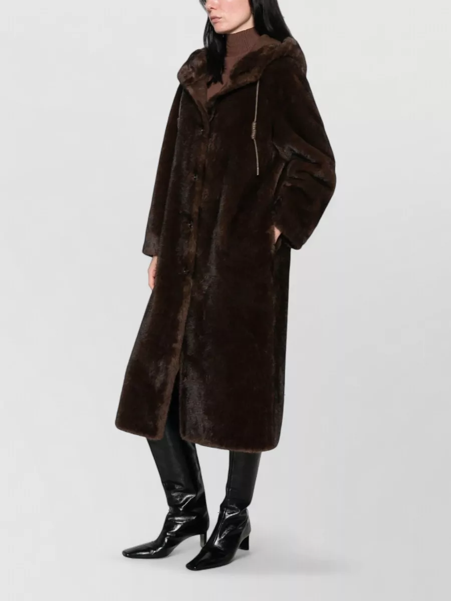 Ermanno Firenze Faux Fur Jacket