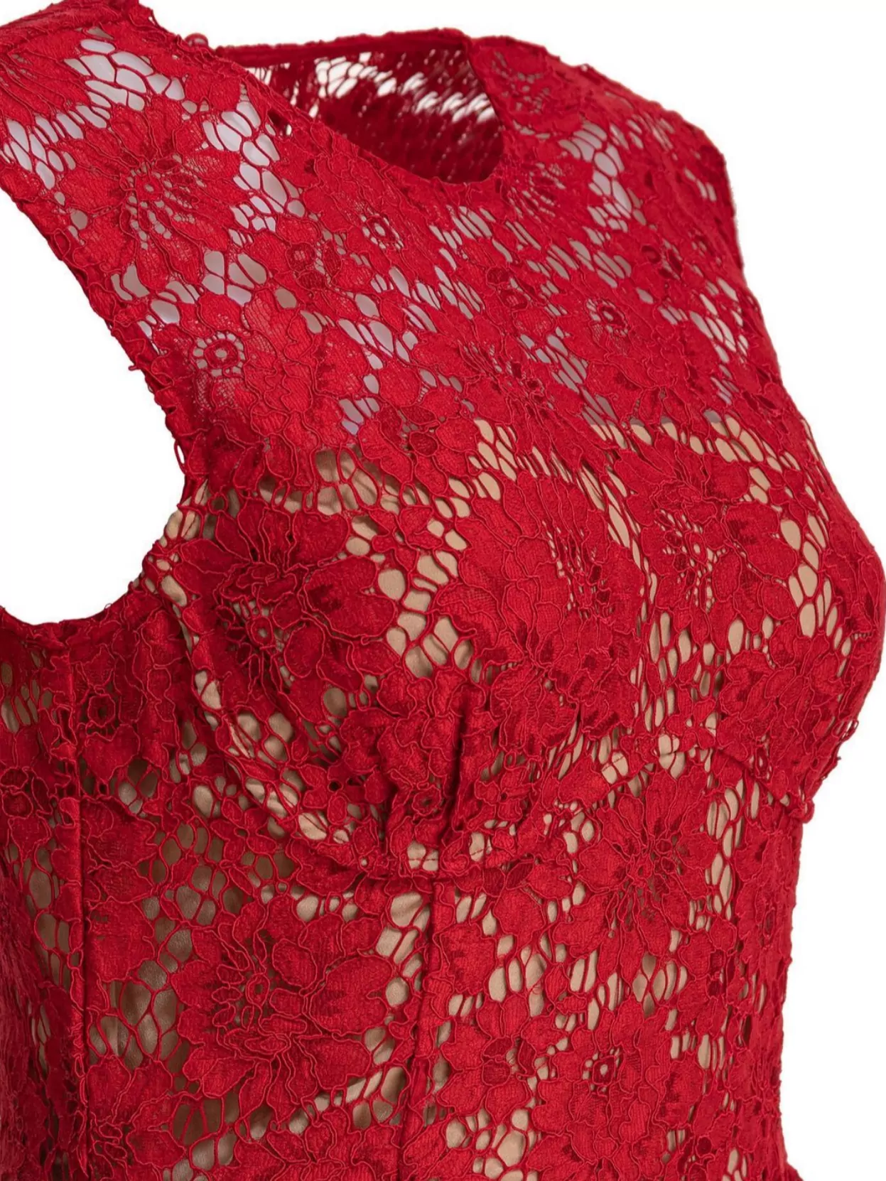 Self-portrait Lace Midi Dress With Sparkling Sequins