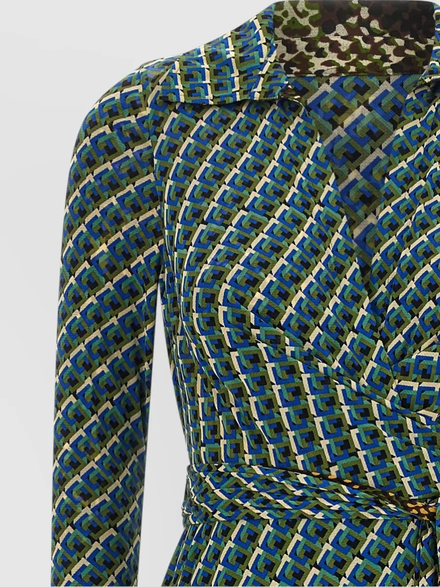 Diane Von Furstenberg Phoenix Reversible Midi Dress