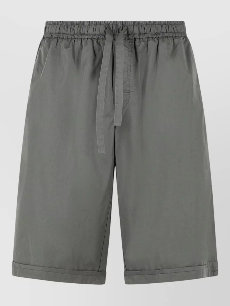 Dolce&Gabbana cotton drawstring deck shorts