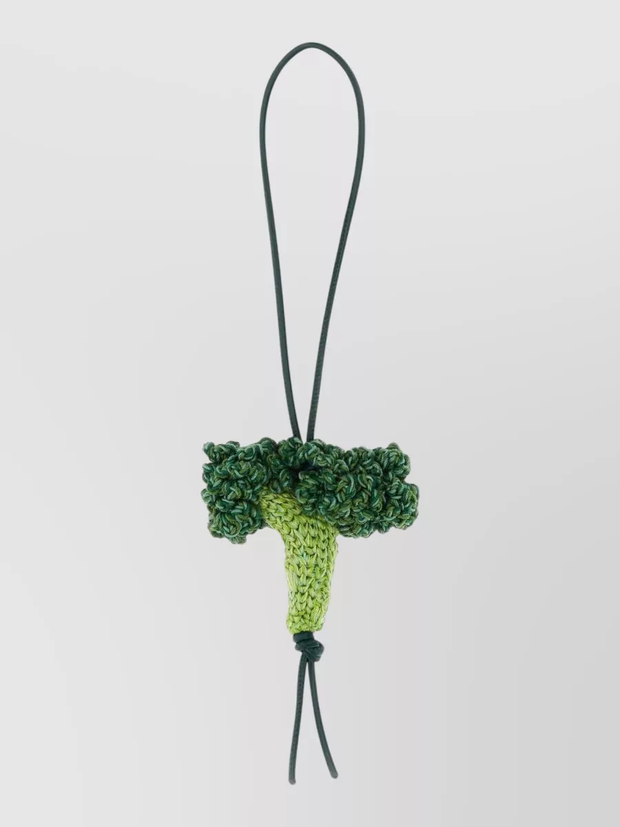 JW Anderson crochet broccoli charm