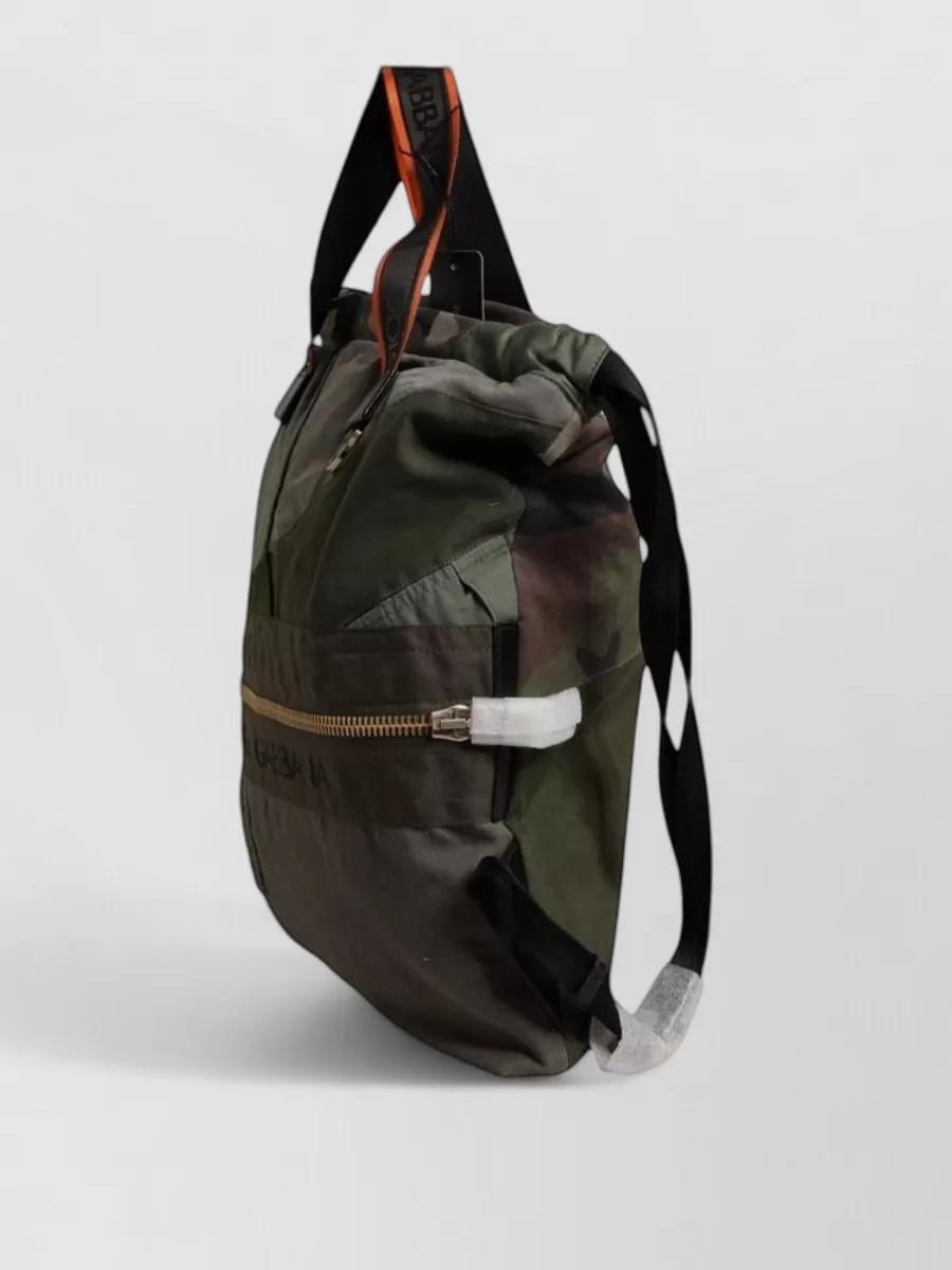 Dolce&Gabbana Cotton Patchwork Backpack