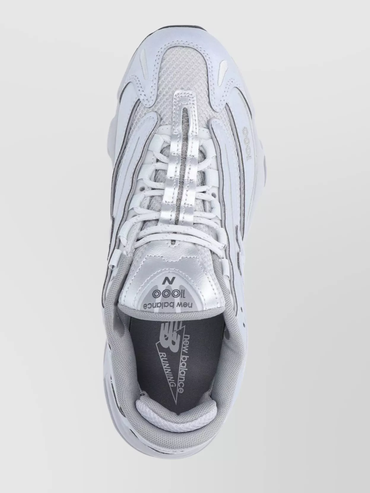 New Balance Low Top Sneakers Mesh Panels In Grey