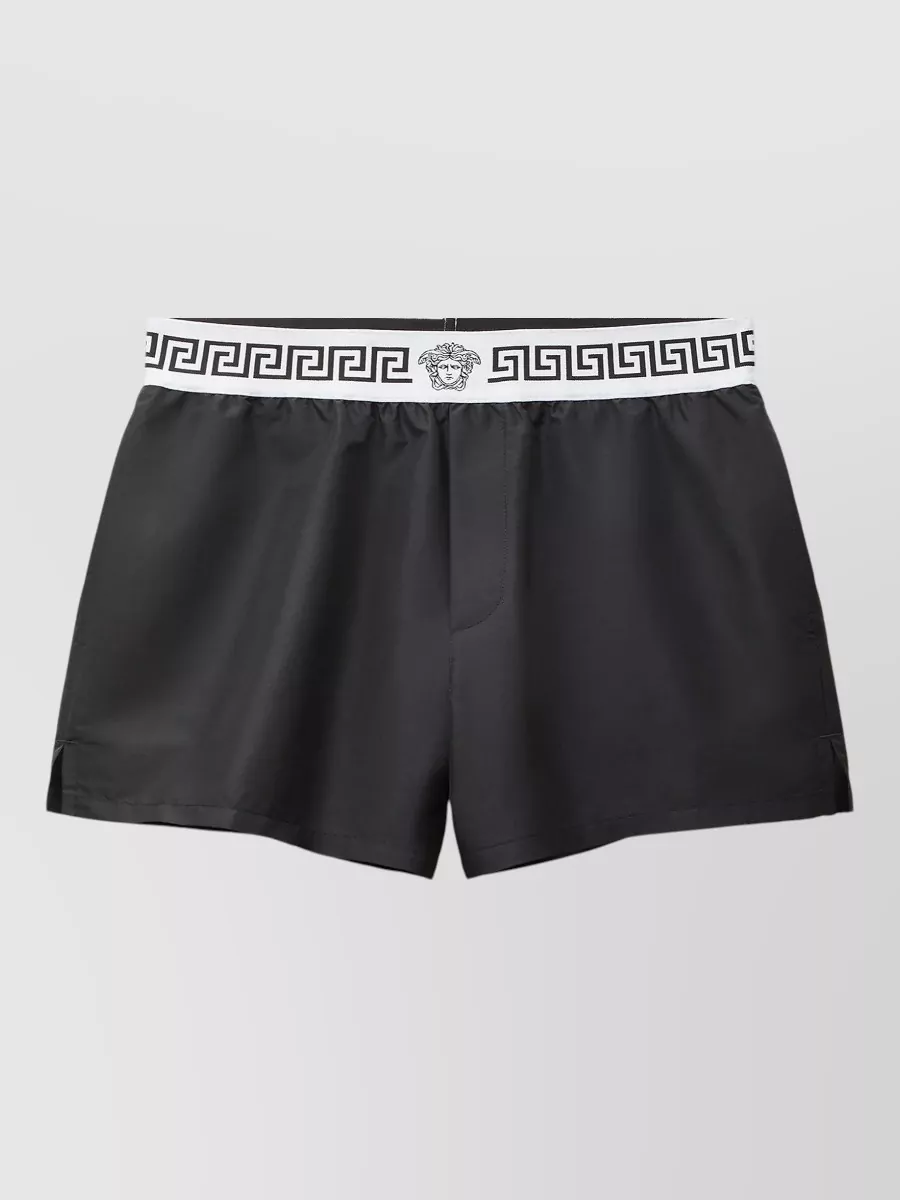 Versace printed swim shorts