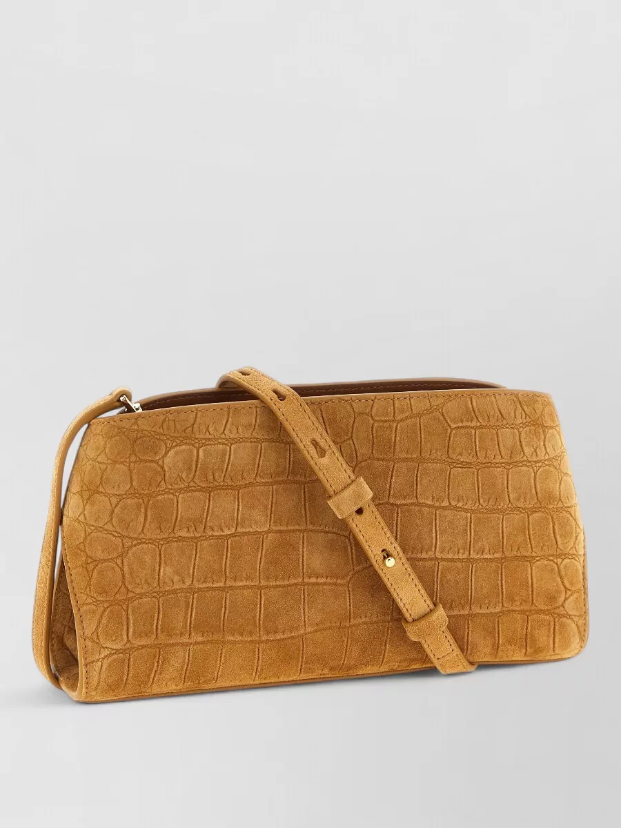 Ferragamo The Hug Bag Leather Clutch Bag