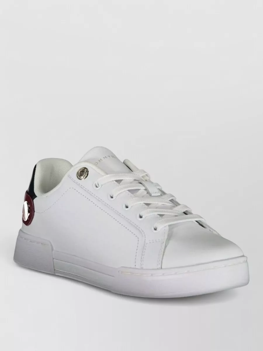Tommy Hilfiger leather lace-up sneakers