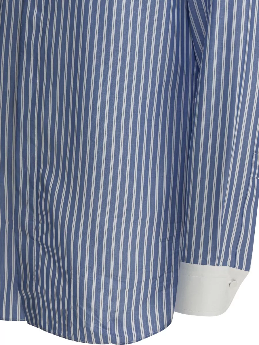 Tom Ford Striped Long Sleeve Shirt Button Cuffs