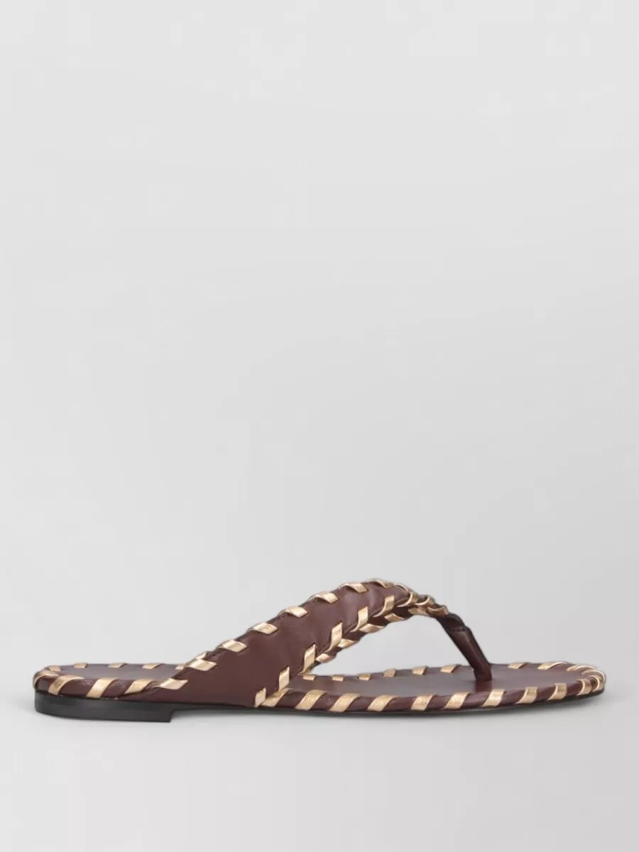 Gianvito Rossi Leather Sandals